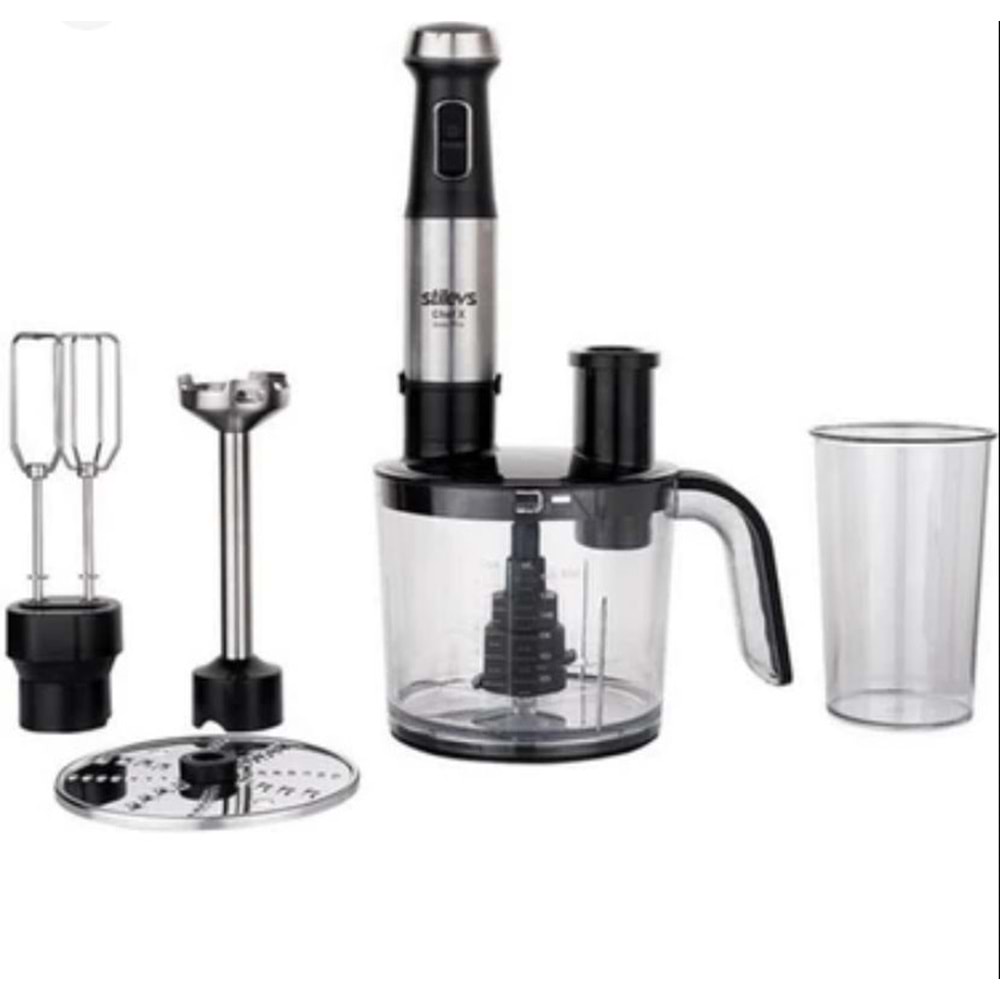 STİLEVS CHEF X INOX PRO EL BLENDER SETİ