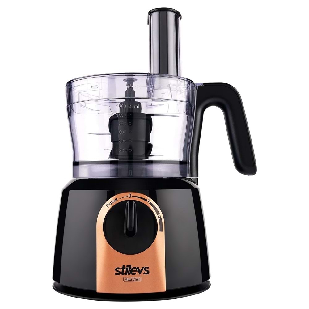 STİLEVS MAXİ CHEF MUTFAK ROBOTU - SİYAH-BAKIR