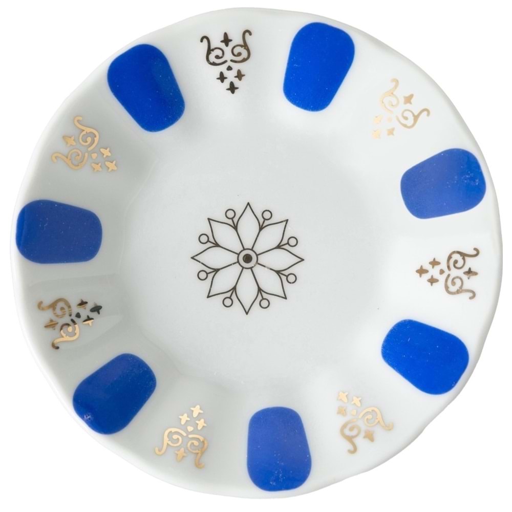 ACEM 10 CM CAY TABAGI Z.DEKOR MAVİ