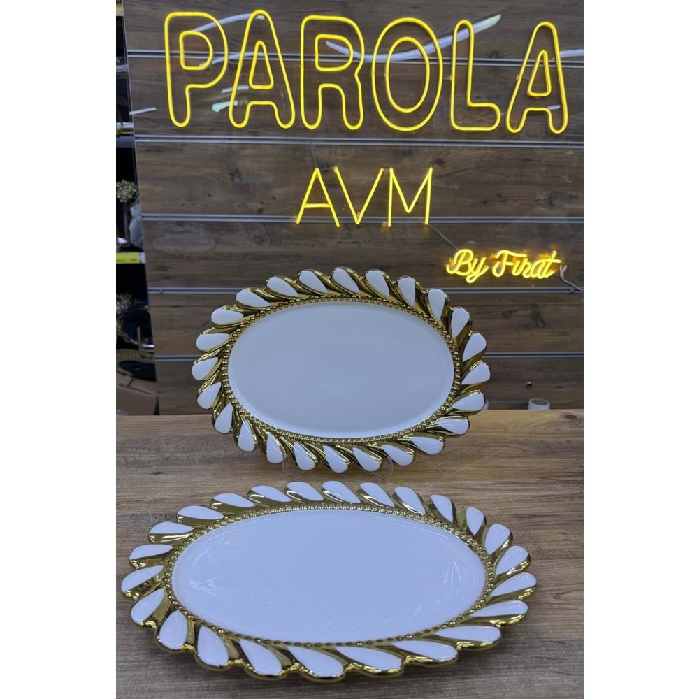PORSELEN OVAL JUMBO KAYIK