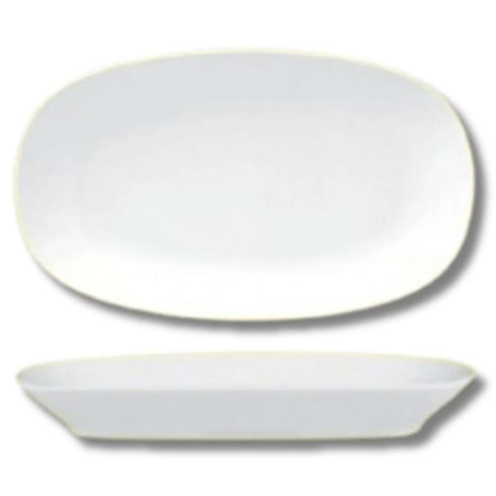 ENT OTEL 24 CM.KAYIK TABAK DEKORSUZ