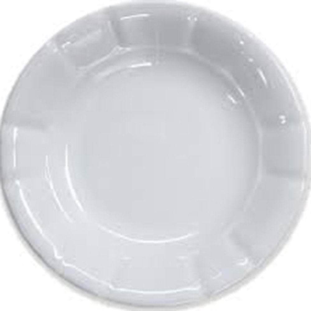 GURAL 18 CM.CUKUR TABAK (OYGULU)DEKORSUZ