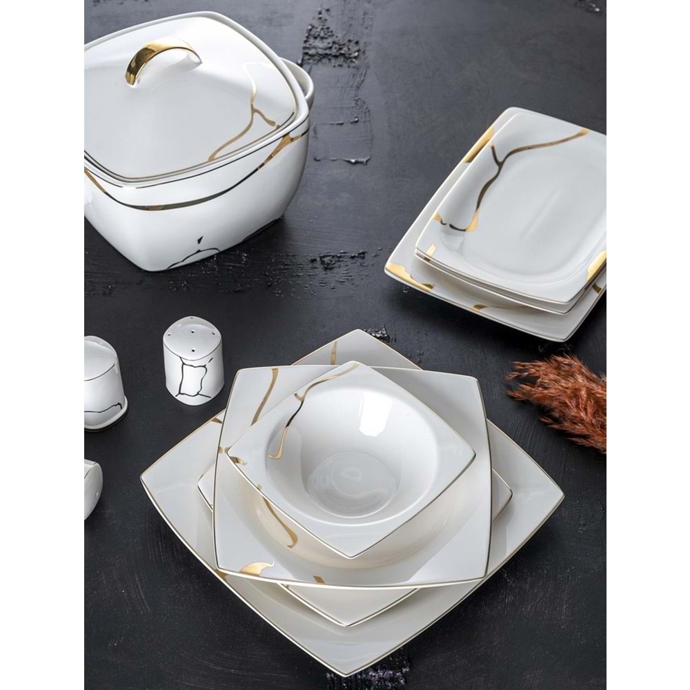 LAVINA 60 PRÇ.BONE CHINA YEMEK TAKIMI