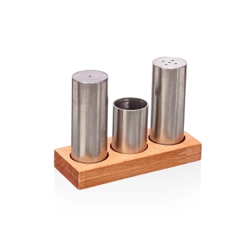 ÜÇLÜ TUZLUK TAKIMI KÜRDANLIKLI