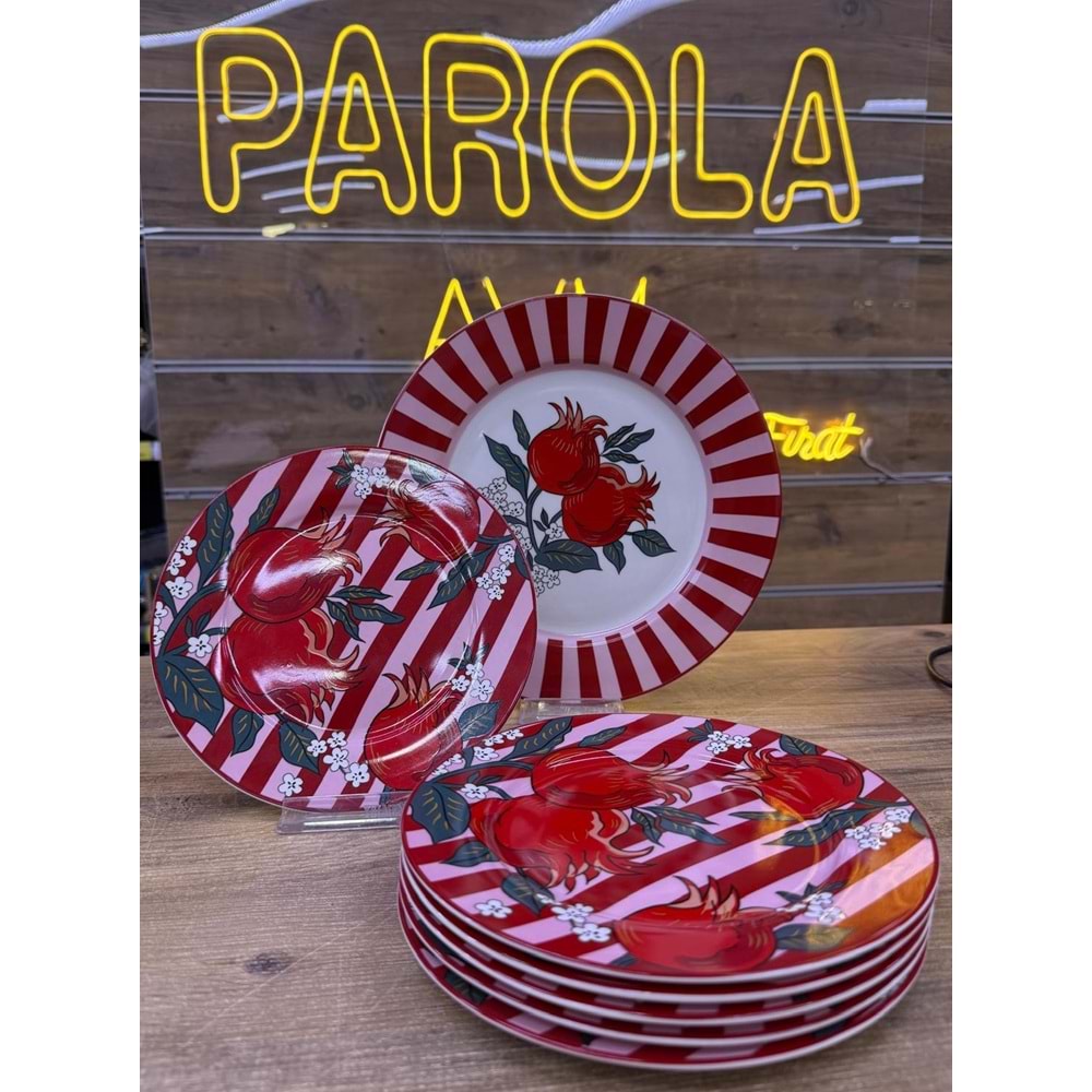 NUANCES -PORSELEN S/7 PASTA SET