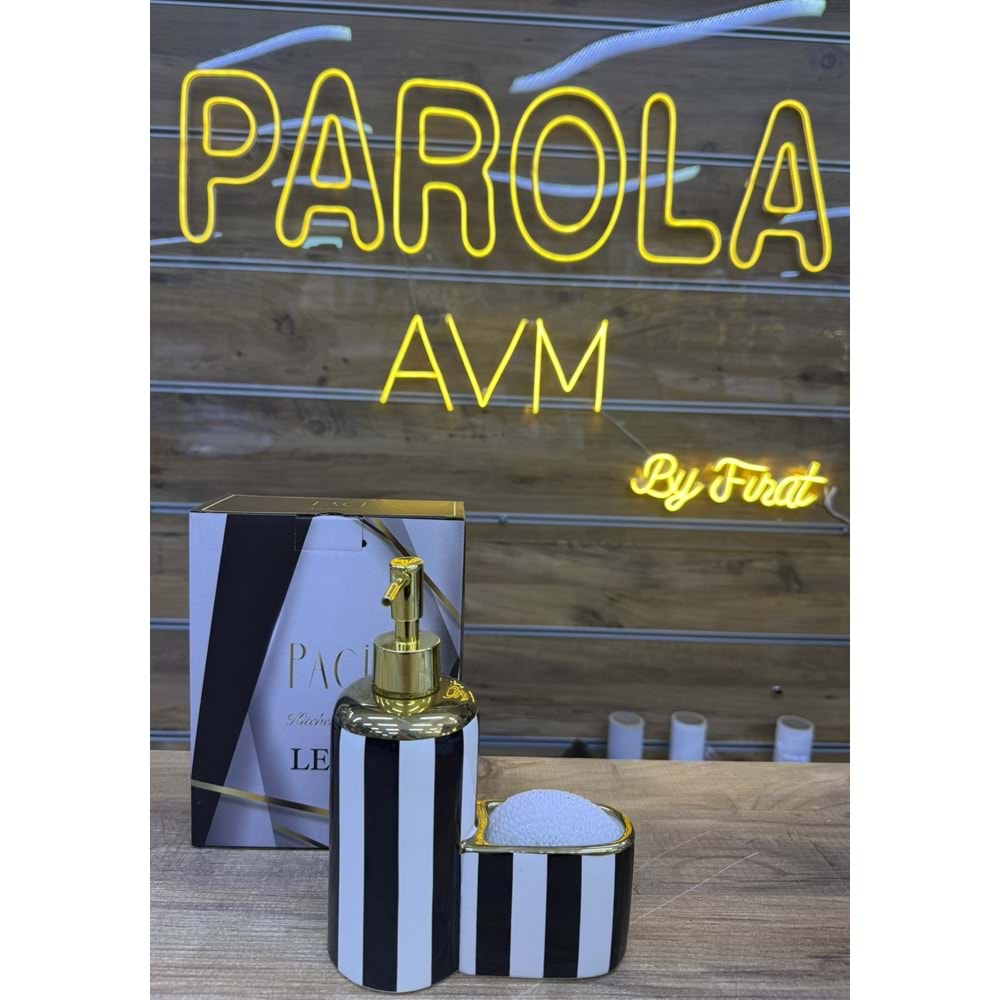 PAÇİ-LEO SÜNGERLİ TEKLİ SIVI SABUNLUK