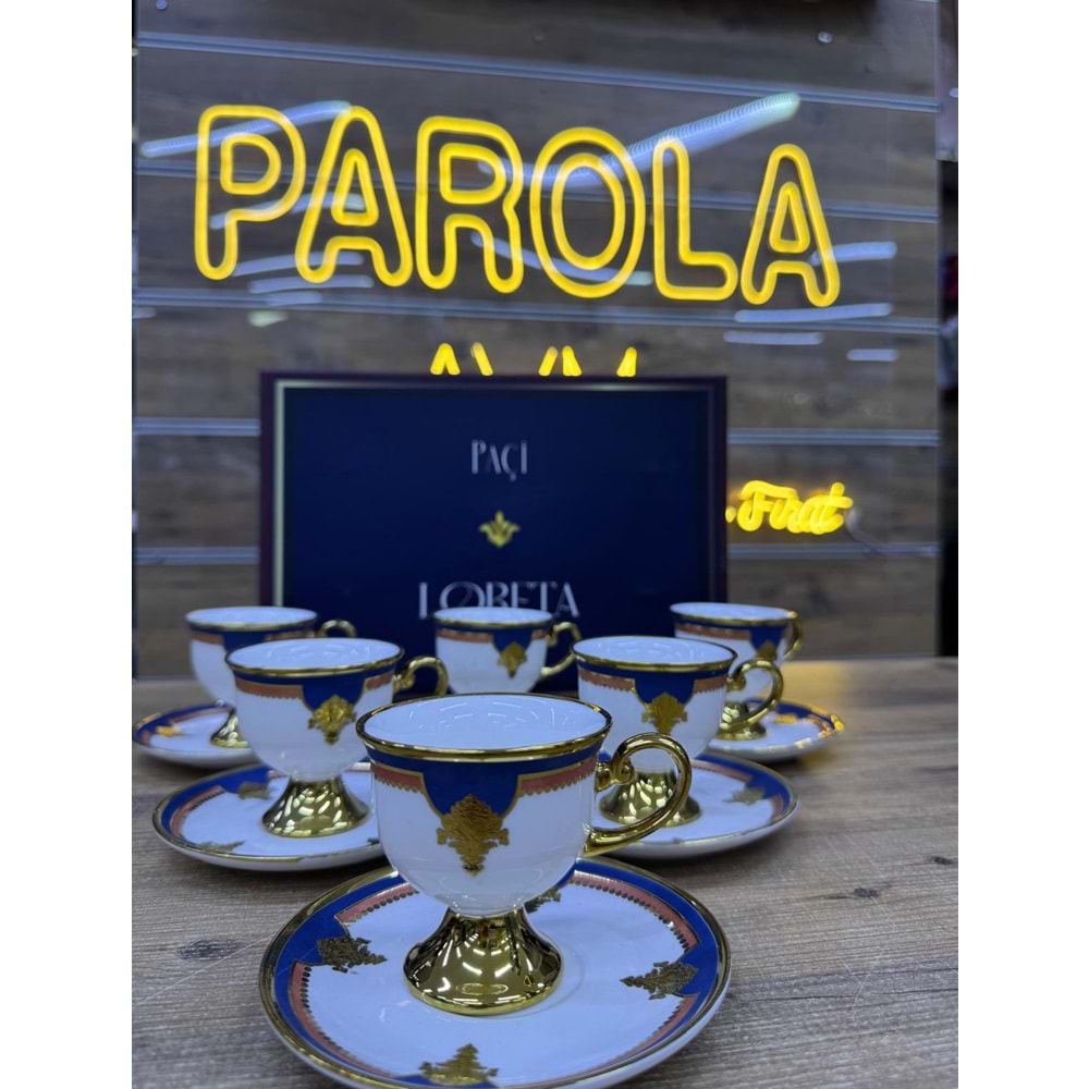 PAÇİ-TALUNI 6LI KAHVE FİNCANI