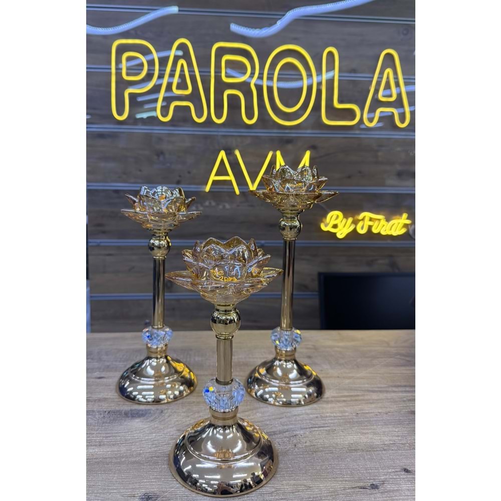LAVİN ŞAMDANLIK GOLD001