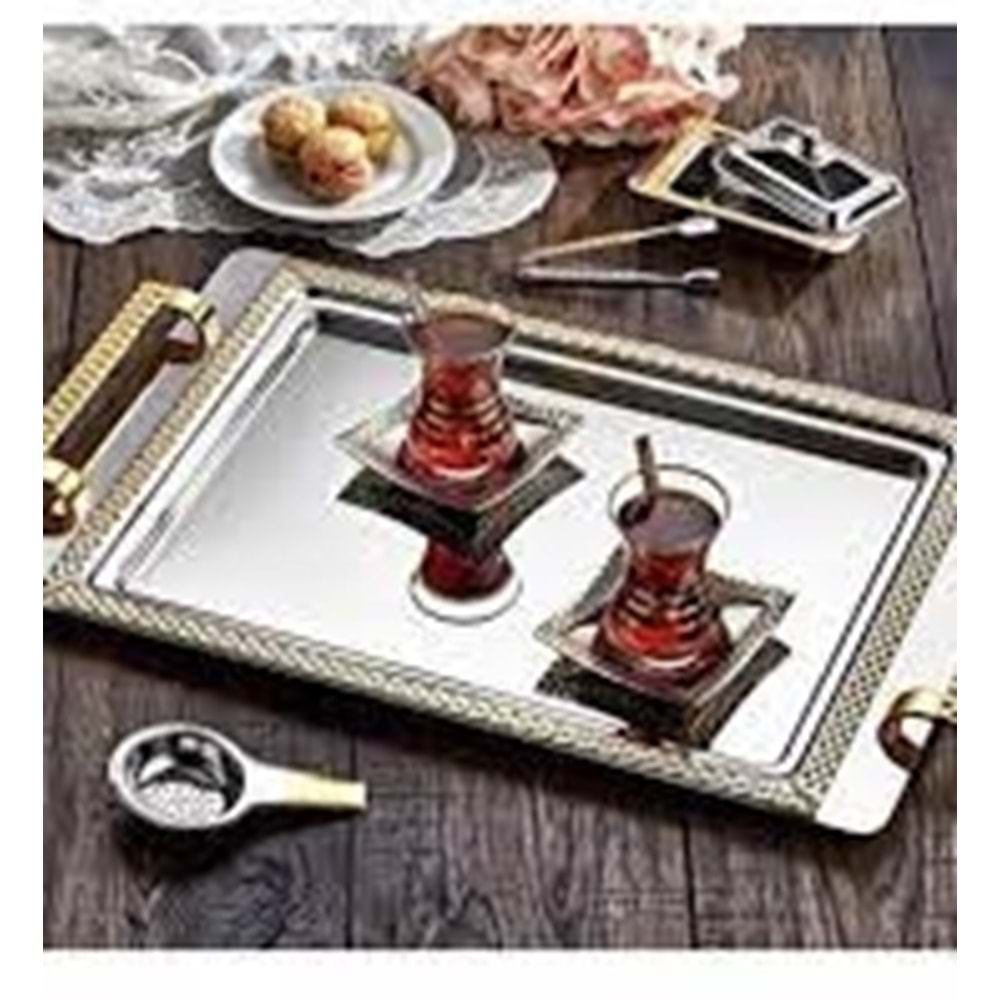 SILA 41 PRÇ HASIR GOLD ÇAY SETI