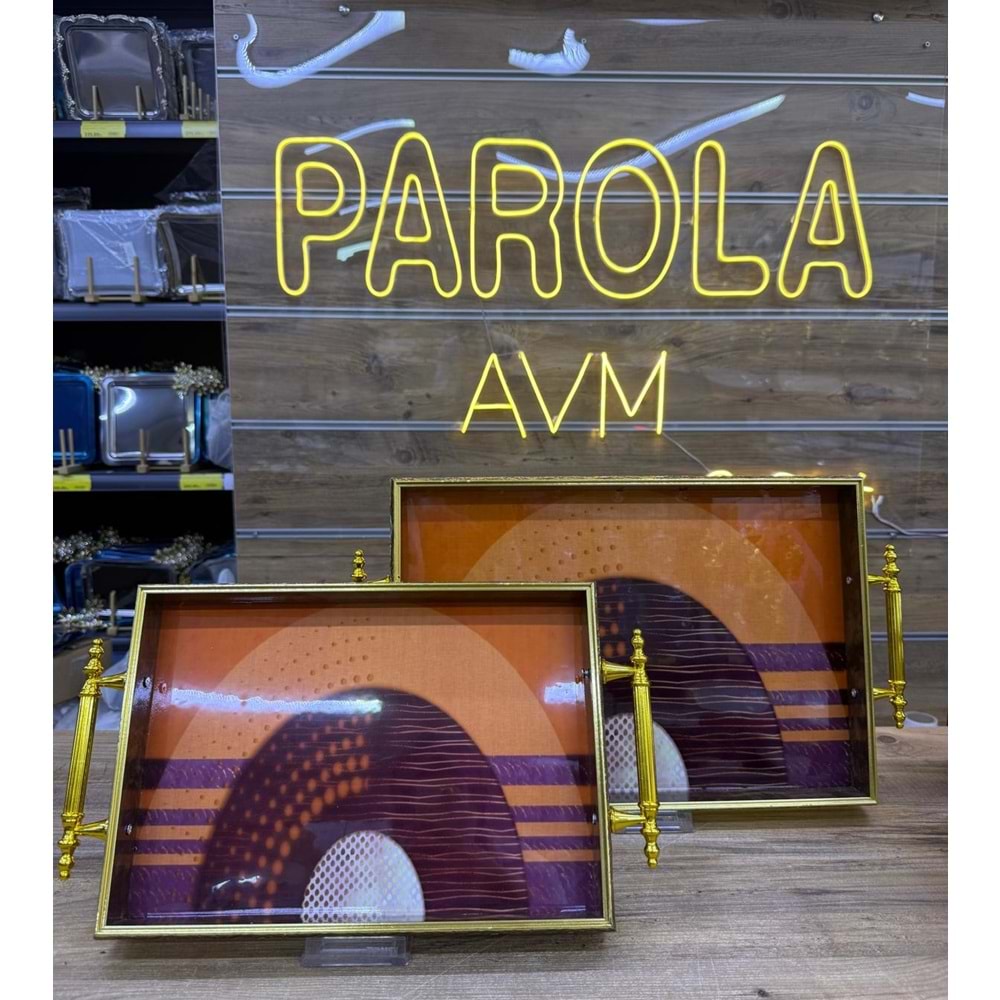 PAÇİ 2 Lİ TEPSİ