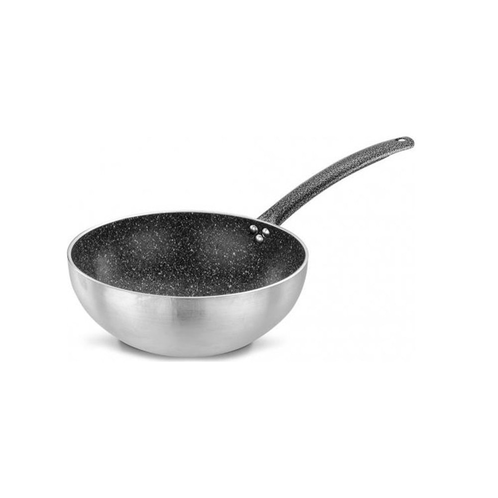 ULUTAŞ 24 CM WOK TAVA 3 MM ELİT BOYALI