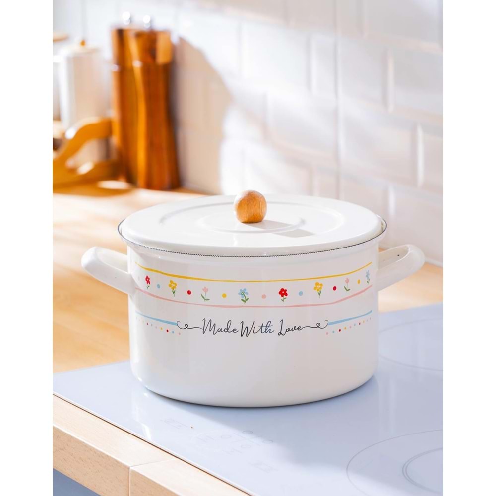 MADE WİTH LOVE KIZARTMA TENCERE 24 CM