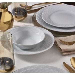 ALFA ROLIYEFLI 24 PARÇA YEMEK SETİ