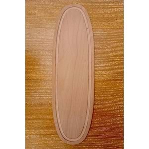 FIRAT OVAL KAYIN PİDE SUNUM TAHTASI 15X50 CM