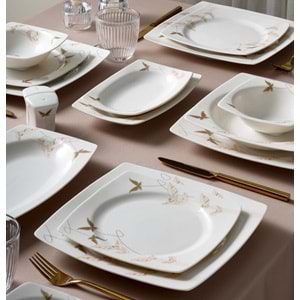 Caroline 54 Parça 12 Kişilik Yemek Takımı 6713
