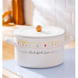MADE WİTH LOVE KIZARTMA TENCERE 24 CM