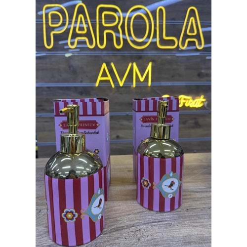 LVN LOVE BİRD PEMBE PORSELEN