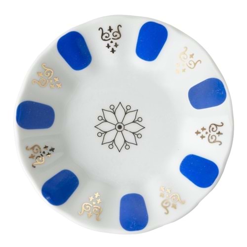 ACEM 10 CM CAY TABAGI Z.DEKOR MAVİ