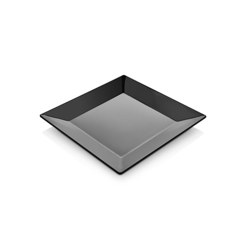 (406) MİMOZA SERVİS 26X26 CM SİYAH