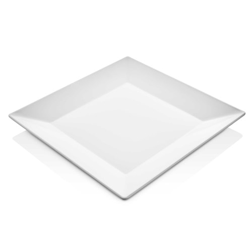 ATLAS MOZAİK SERİSİ 22X22 BEYAZ MELAMİN TABAK