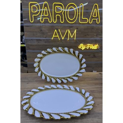 PORSELEN OVAL JUMBO KAYIK