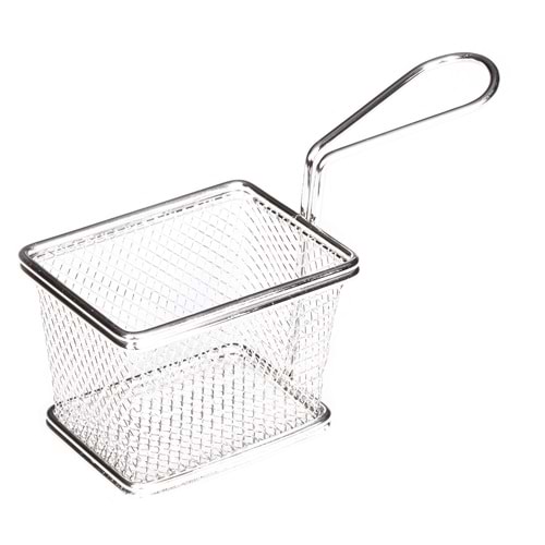 PATATES SUNUM KARE TEK KULPLU 10x7,5x7,5 cm