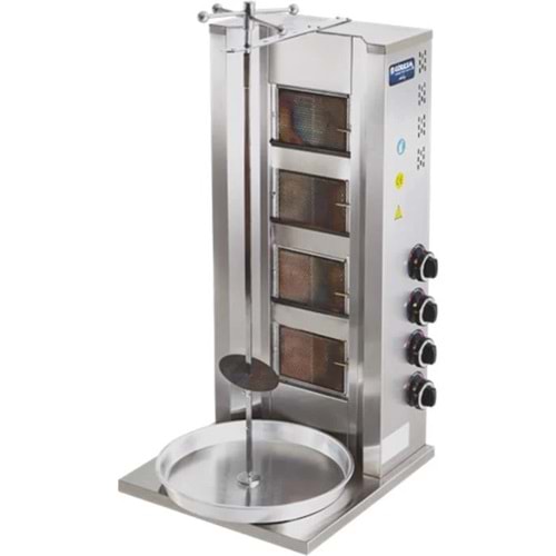 GÖRKEM DÖNER OCAĞI 4 GÖZLÜ LPG LI