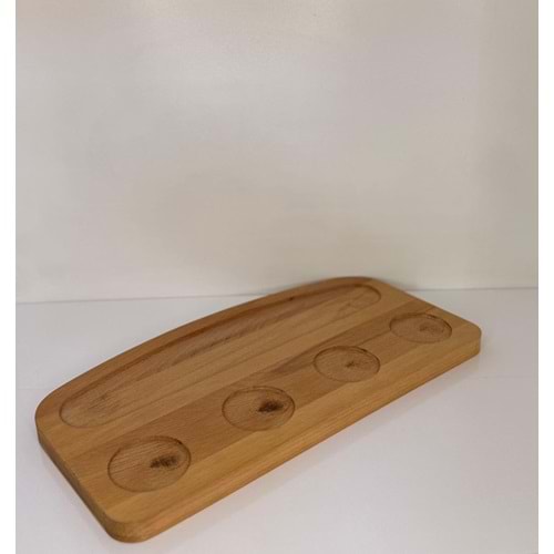 FIRAT OVAL AHŞAP KAHVALTI TEPSİ 37,5 18,5B