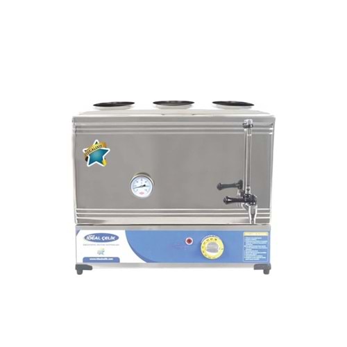 60 LIK ÇAY KAZANI ELEKTİRİKLİ DÜZ VD PLETSİZ