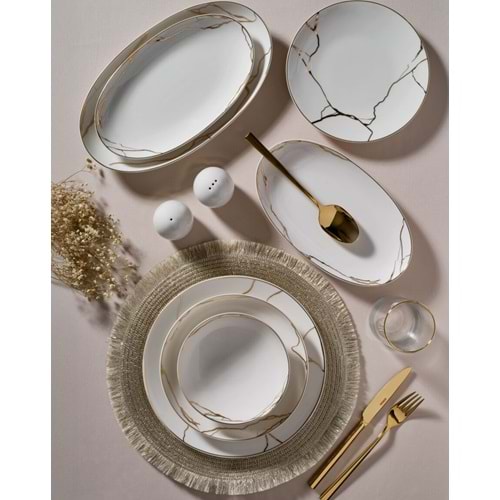 Camelia 54 Parça 12 Kişilik Yemek Takımı 6687