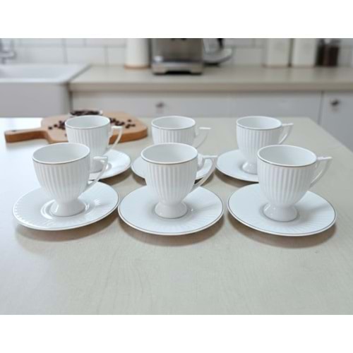 PORSELEN 12 PRÇ KAHVE TAKIMI KOD:9022