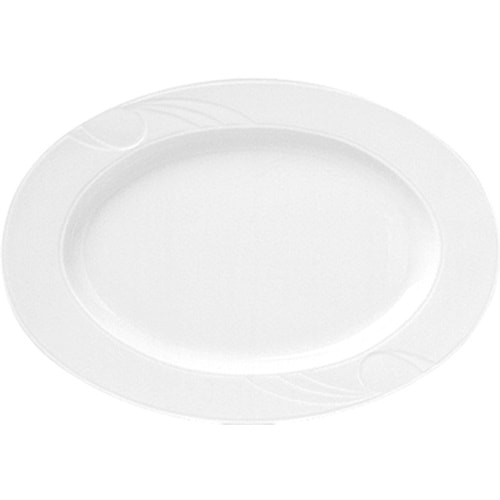 KARIZMA OTEL 21 CM.KAYIK TABAK DEKORSUZ