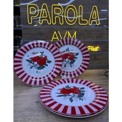 24NUANCES -PORSELEN 26,7 CM SERVİS TABAK 4LÜ
