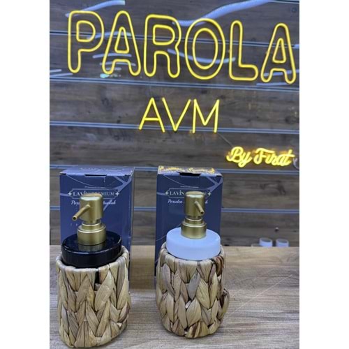 LAVİN HASIRLI SIVI SABUNLUK