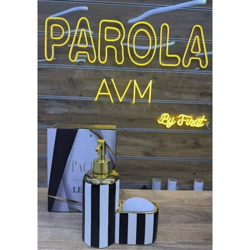 PAÇİ-LEO SÜNGERLİ TEKLİ SIVI SABUNLUK