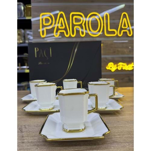PAÇİ-MOLLY 6LI KAHVE FİNCANI