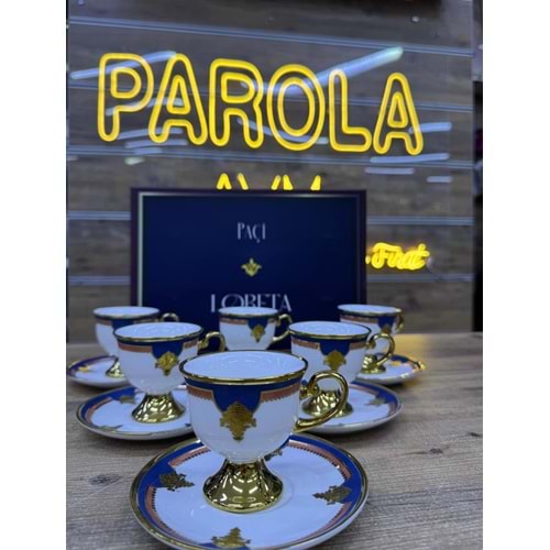 PAÇİ-TALUNI 6LI KAHVE FİNCANI