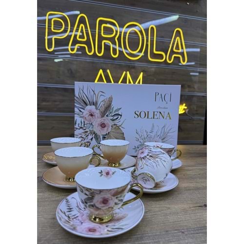 PAÇİ-SOLENA 6LI KAHVE FİNCANI 102332