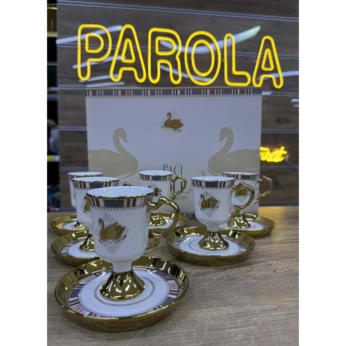 PAÇİ-SOLEA 6LI KAHVE FİNCANI