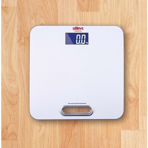 STİLEVS TARTAR BA-933 BANYO BASKÜLÜ - BEYAZ&YEŞİL