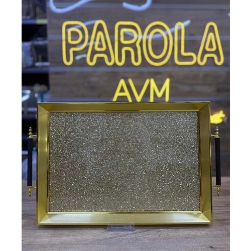 CHİCS TEPSİ GOLD SİMLİ