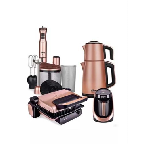 STİLEVS ROSE QUARTZ SERİSİ 4 LÜ PAKET