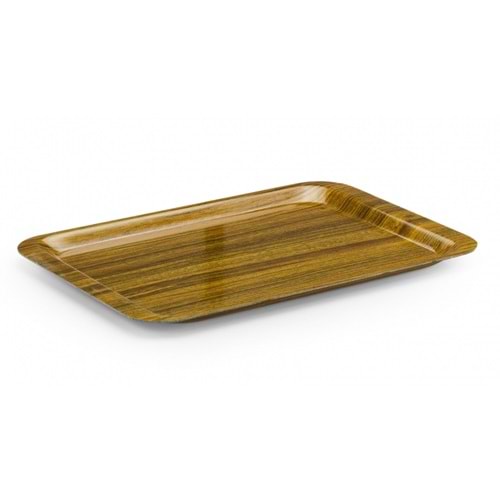 TRİA MAT YÜZEY KAYMAZ KRAFT TEPSİ 37X53