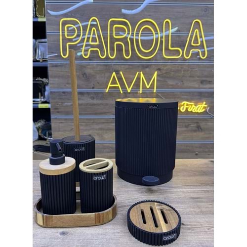AROW CAMELLIA AKRİLİK 6 PRÇ SİYAH