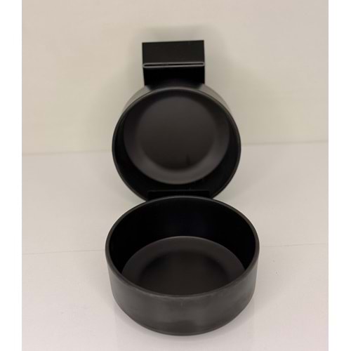 PORELİN GRAVİTY SERİSİ YUVARLAK KASE (12CM) SİYAH