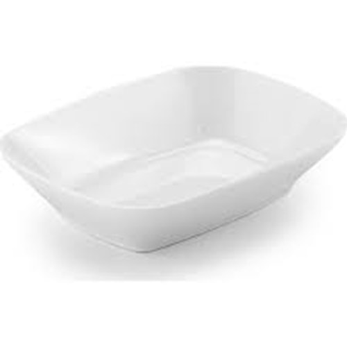 Porelin Köşeli Kayık 12cm x8,5 cm