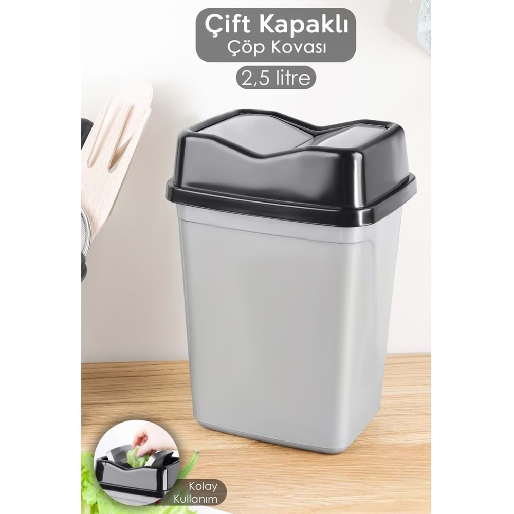 KELEBEK ÇÖP KOVASI 2,5 LT