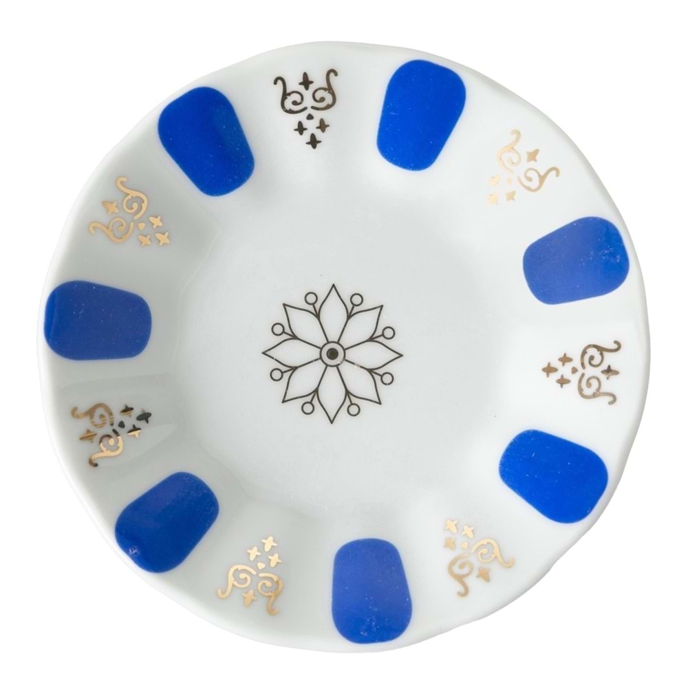 ACEM 10 CM CAY TABAGI Z.DEKOR MAVİ