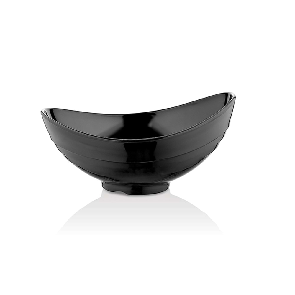 ATLAS 36*28 MELAMİN EFES SUNUM KASE SİYAH