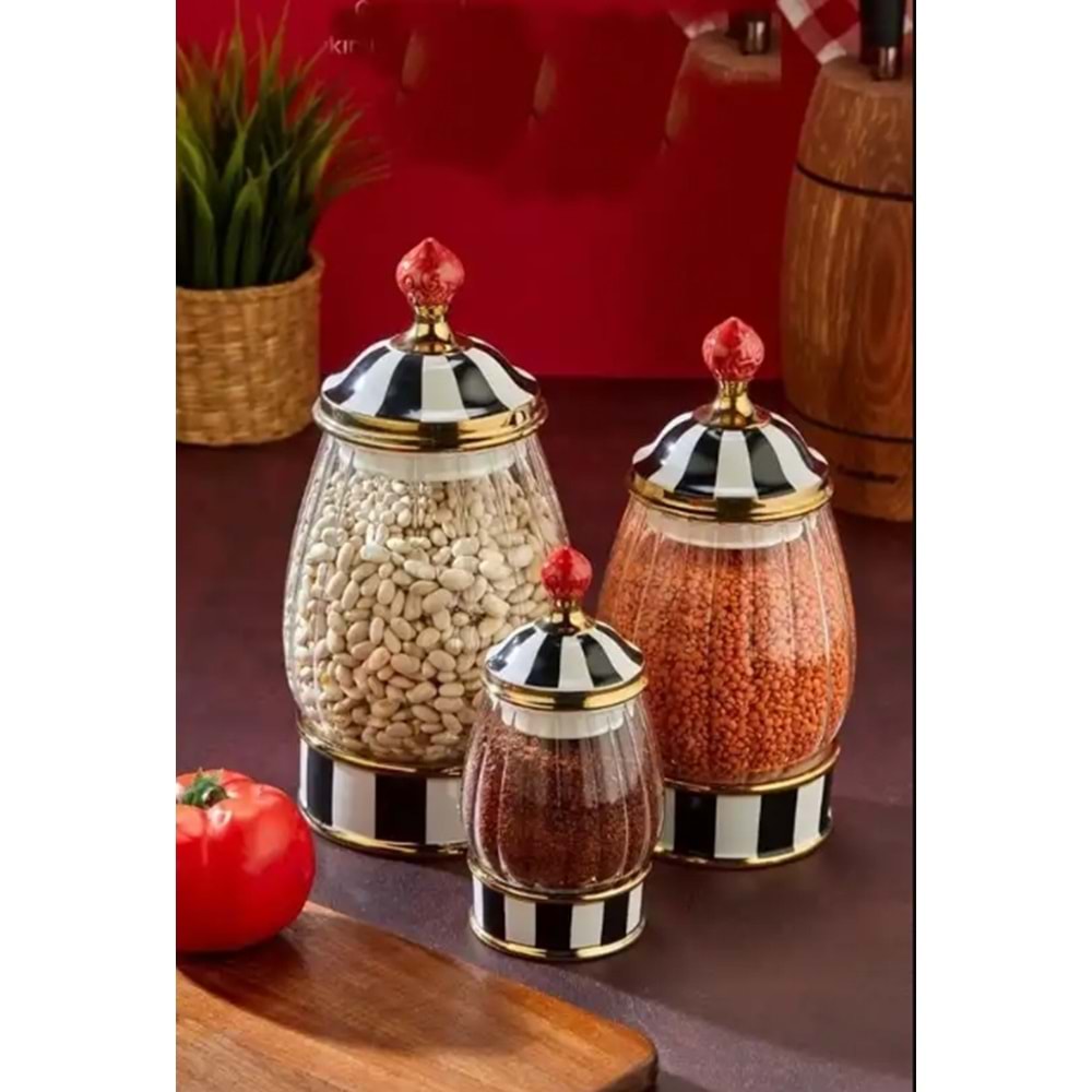 COOKER 3LÜ PORSELEN BAHARAT TAKIMI